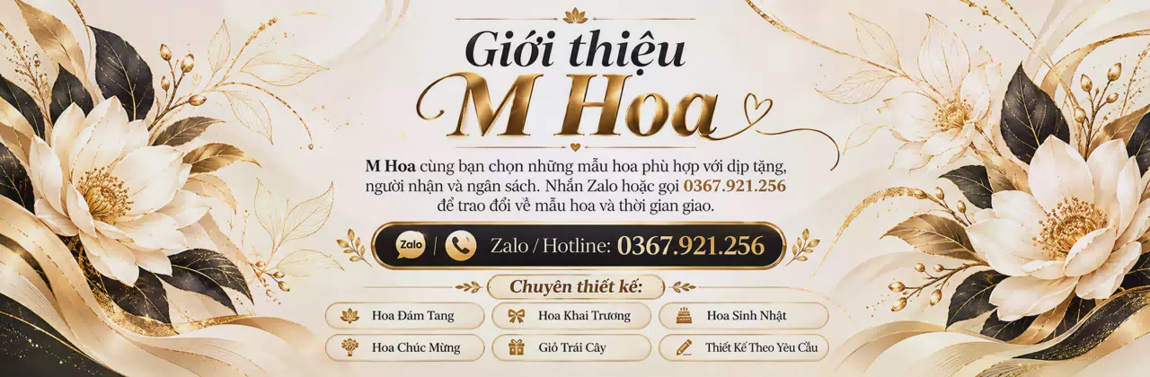 Ảnh bìa Shop hoa tươi Xã Đông Thành Phú Thọ - Chọn hoa vừa ý, gửi trao tận tâm
